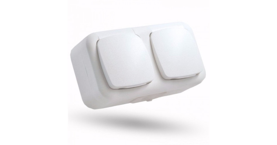 Stilo Aqua STI320 2-es aljzat IP54